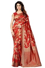TRADITIONAL PARTY WEAR SOFT SILK INDIAN WEDDING WEAR KANJEEVARAM SAREE SARI