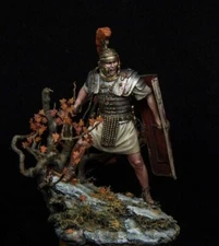 1:24 Scale Roman Legionary Resin Model Kit Historical Miniature Soldier Figure