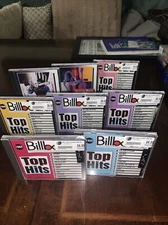 CD Lot Of 7 BILLBOARD TOP ROCK 'N' ROLL POP HITS 1980s And Guitar Rock 1970s