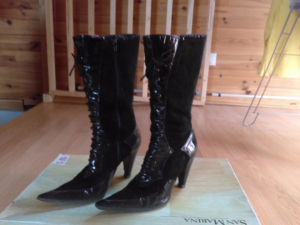 BOTTES SAN MARINA TAILLE 38 - Photo 1/1