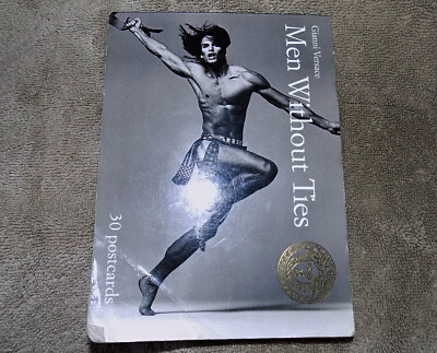 GIANNI VERSACE Bruce Weber Men Without Ties 30 Postcard Book Male