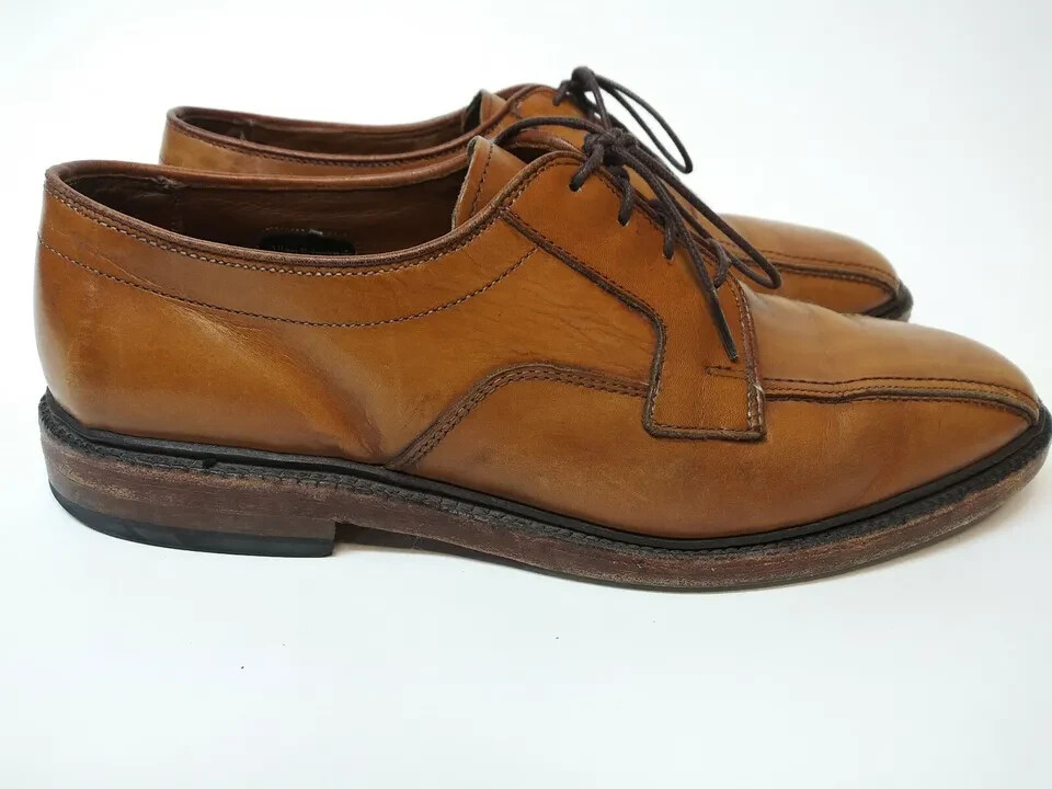 Allen Edmonds Shoes Walnut Hillcrest Bicycle Toe Oxford Leather