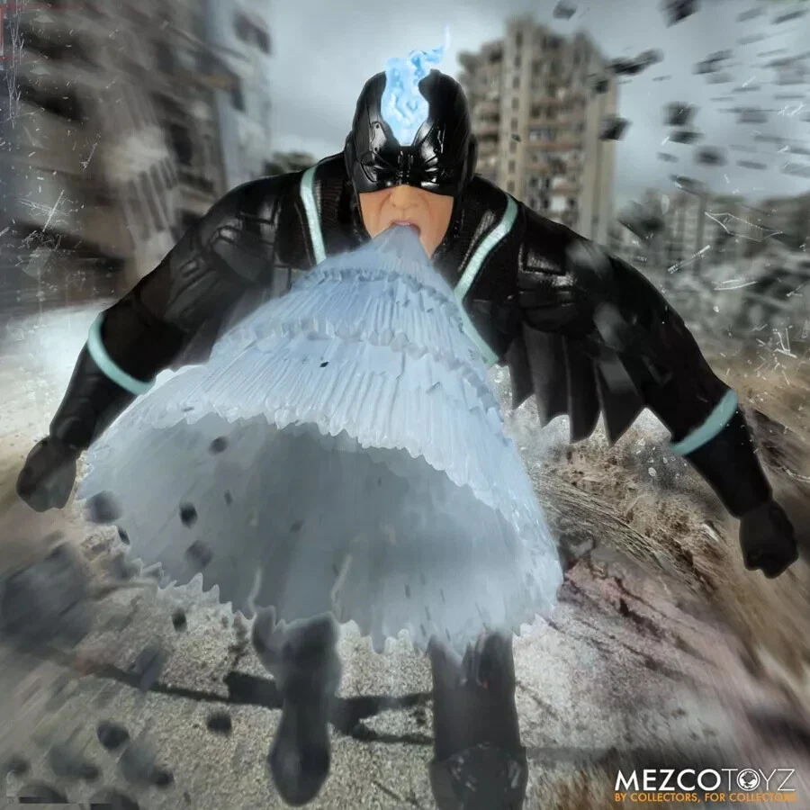 Figura de acción traje de mandíbula de perno y bloqueo negro Mezco Fantastic Four escala 1:12 NUEVO Foto 4 de 4