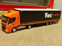 1/87 Herpa Iveco Stralis Np Lowliner Sz Vos Logistics 312110
