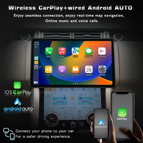 13.3" Touchscreen GPS Navi CarPlay Für Range rover vogue L405 sport L494 - Bild 1 von 7