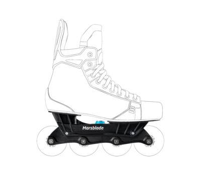 MARSBLADE O1 Off-Ice Chassis (uvP   149,95)
