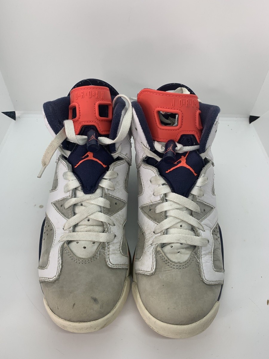 Nike Air Jordan 6 Retro GS \'Tinker\' 2018  384665-104  Size 6Y Air Jordan 6 Retro  main image 4