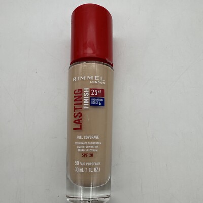 Rimmel Lasting Finish 25hr Breathable Foundation EXPIRED ~ 50 Fair
