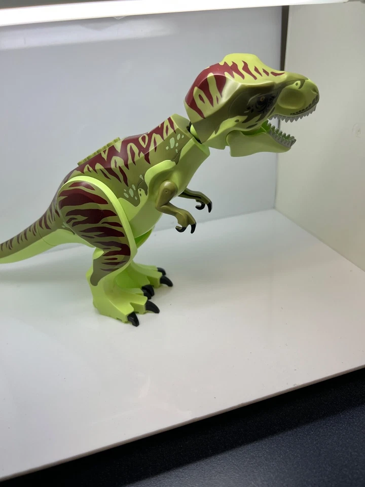 LEGO Yellowish Green Dinosaur Tyrannosaurus rex with Olive Green Back REAL LEGO - Image 2 of 4