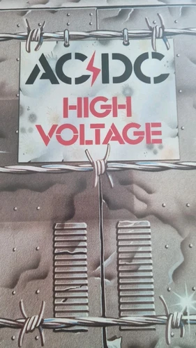 AC/DC High Voltage Australian Cover Vinyl LP Reissue POP UP TOUR Exclusive 2025
