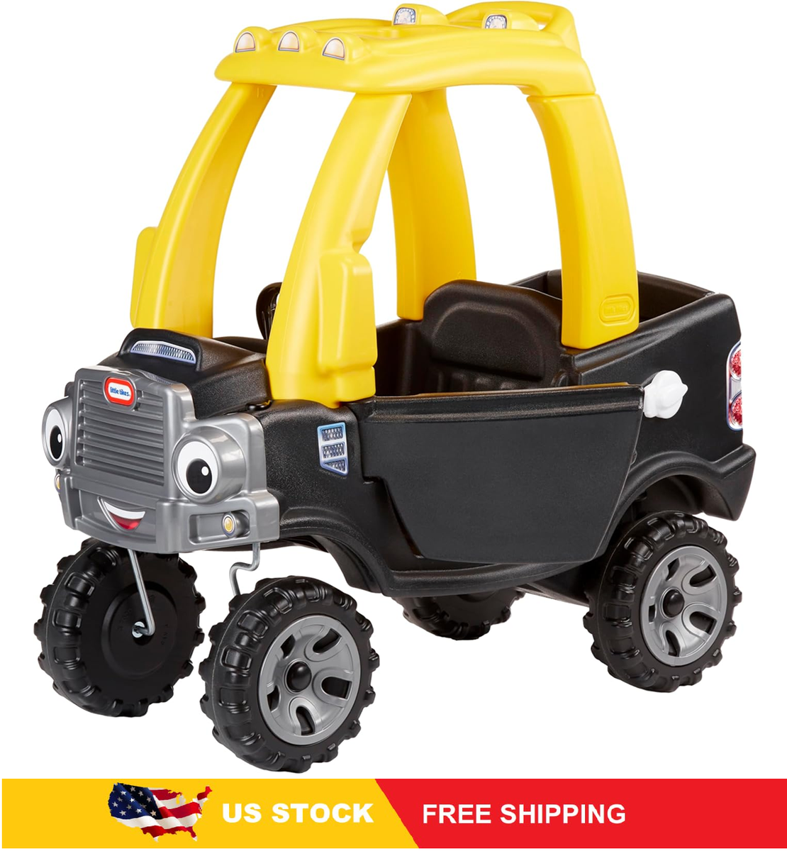 little tikes リトルタイクス とらモチーフ ライト Little Tikes Cozy Truck Ride-On - Black | eBay