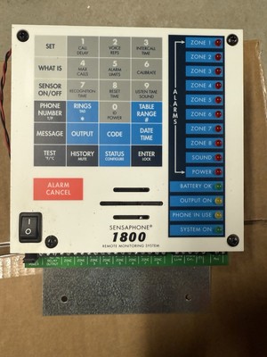 Sensaphone 1800 Remote Monitor FGD-1800-CD TESTED