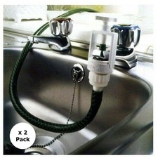 Foxheath Kitchen Sink Mixer Tap Connector Garden Hose Attachment 2 Pack