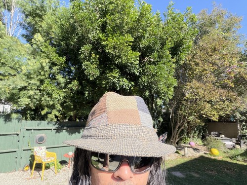 Chapeau Tweed DONEGAL Pure Laine - Taille 6 7/8, Fait Main En Irlande, Vintage Neuf