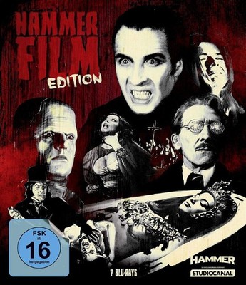 Hammer Film Edition (Blu-ray) Lee, Christopher, Cushing, Peter, Collins, Joan