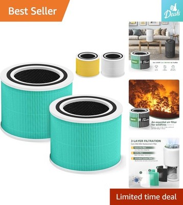 3-in-1 Core 300 Replacement Filter for LEVOIT Air Purifiers - Green