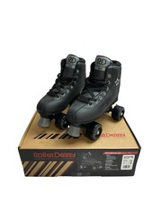 Roller Derby Roller Star 600 Men's Roller Skates Black/Gray Size 7 NEW IN BOX