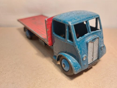Vintage Dinky Supertoys Guy Flat Bed Truck  in Blue & Red - Unboxed
