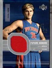 2003-04 Upper Deck Honor Roll Darko Milicic #107 Rookie Jersey