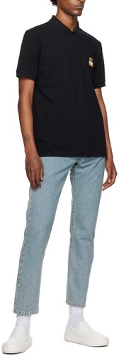 MOSCHINO COUTURE! TEDDY PATCH Piqué Polo Shirt - Afbeelding 5 van 5