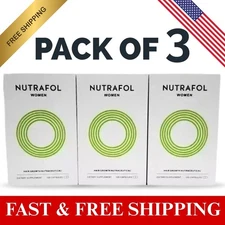 NUTRAFOL Women's Hair Growth 3 Pack of 120 Capsules EXP 08/2026