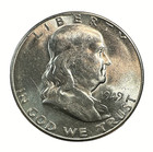 1949-S Franklin Half Dollar 606 — photo 1