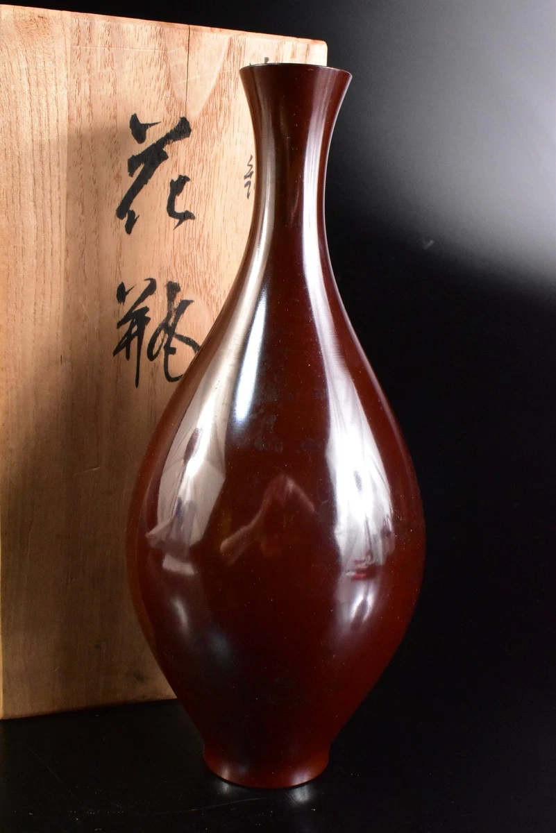 铜日本古董花瓶| eBay