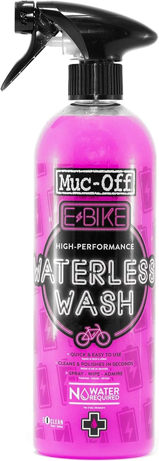 Muc-Off E-Bike Waterless Bike Wash 750ml High Performance, clean & Polish 1101