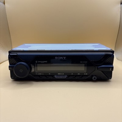 Sony DSX-A415BT Bluetooth USB AUX Multi-Color Car Stereo Receiver Untested As Is