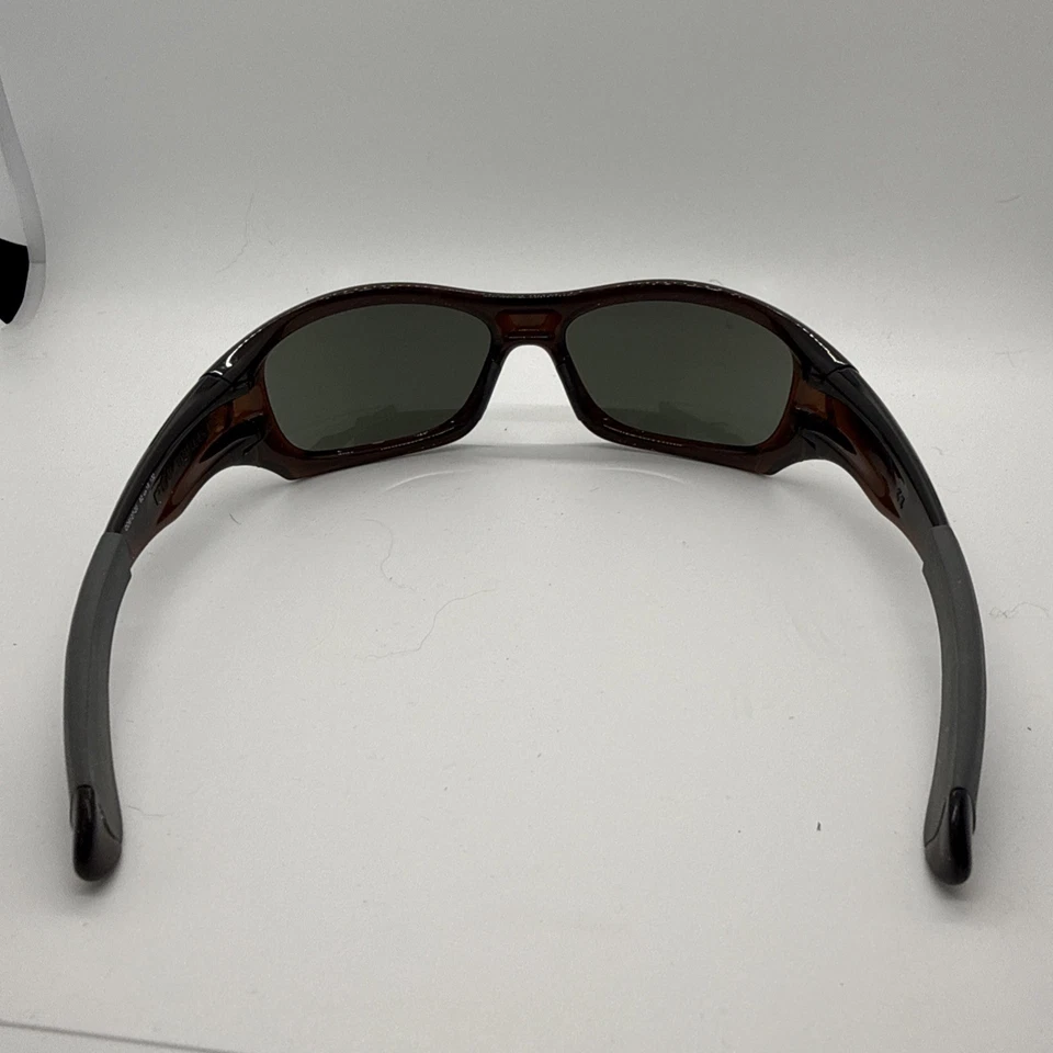 Oakley Pit Bull Polished Rootbeer Frame Dark Grey Lens OO9127-20 Boss RARE - Image 4 of 4