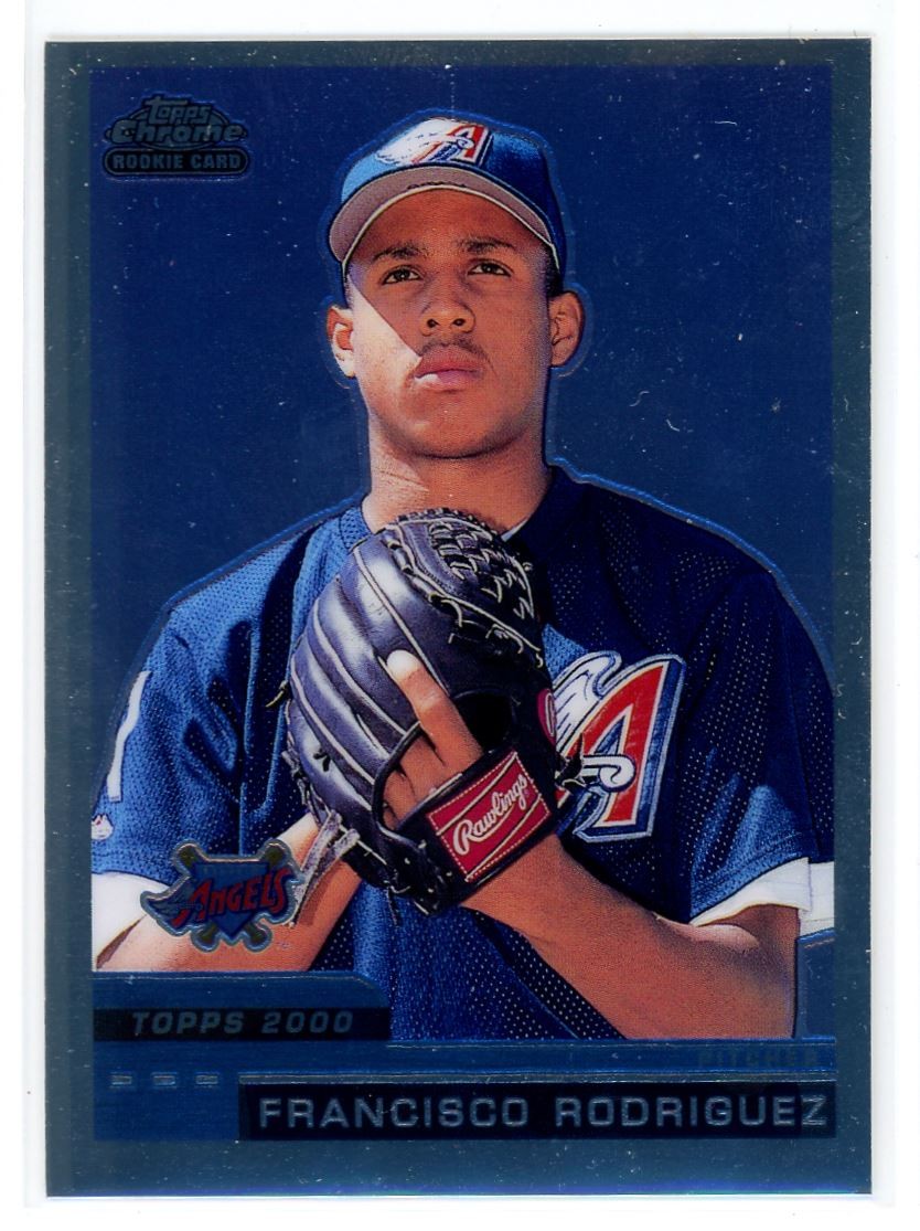 2000 Topps Chrome Traded & Rookies Francisco Rodriguez RC Anaheim Angels #T38