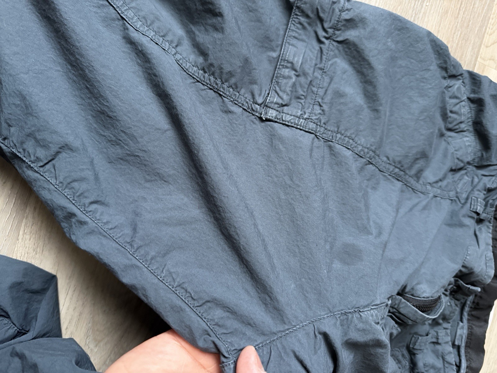 Stone Island Blue Cargo Trousers RARE TYPE-LO Loose Fit 31 Waist See Pics thumbnail 9