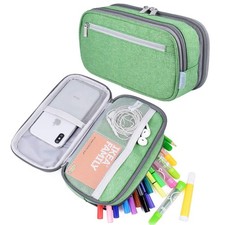Big Pencil Case Large Capacity Pencil Bag Pouch Pencil Pen Case Holder Marker...