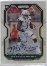 2020 Panini Prizm Rookie Silver Prizm Auto Michael Warren II #345 Auto 16m2