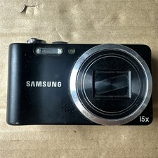 Samsung WB600 12MP Black Compact Digital Camera  15x Optical Zoom UNTESTED!!