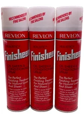(3) Revlon Realistic Finisheen Oil Sheen & Conditioning Spray, 9.8 fl oz