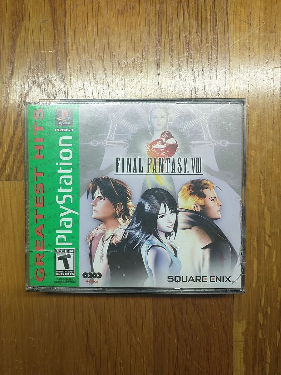 Final Fantasy VIII Sur PlayStation 1 – PS1, Jeu Complet, Bon état