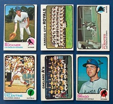 1973 Topps Baseball & 6 Base HOF Players 12 Card Lot - 2026-11