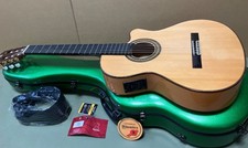 Alhambra 7 Fy CW E2 Electro Flamenco Guitar All Solid Wood Made in Spain