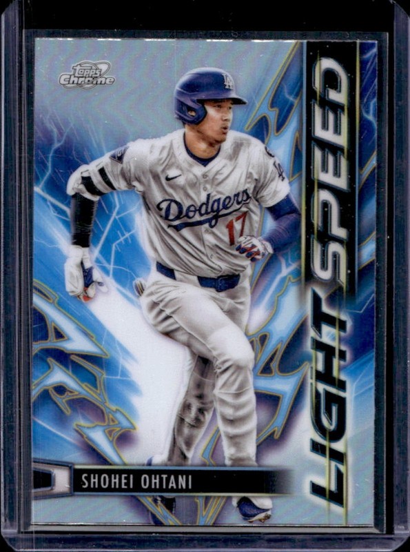2025 Topps Cosmic Chrome Shohei Ohtani Light Speed #LS-15 Dodgers