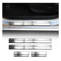 Einstiegsleisten TüRschweller FüR Ford Fusion 2002-2012 Edelstahl Chrom 4Tlg