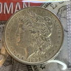 1896-P Morgan Silver Dollar, BU UNC 90% Silver