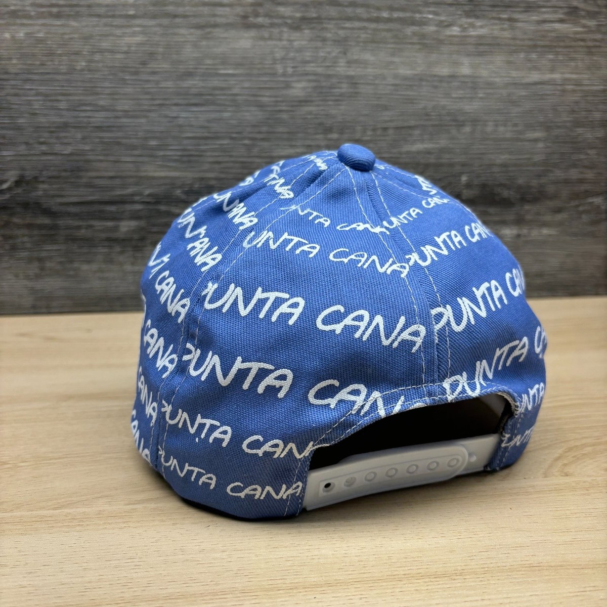 Republica Dominica Punta Cana Embroidered Letters Strapback Cap Hat Amazon.com: Punta Cana Dominican Republic Souvenir Hats for  main image 3