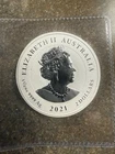 1.5 Ounce  .999 Silver Australian Spotted Eagle Ray Art Round
