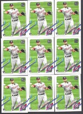 LUIS GARCIA LOT OF (23) 2021 TOPPS UPDATE SERIES BASE ROOKIE DEBUT RC #US261