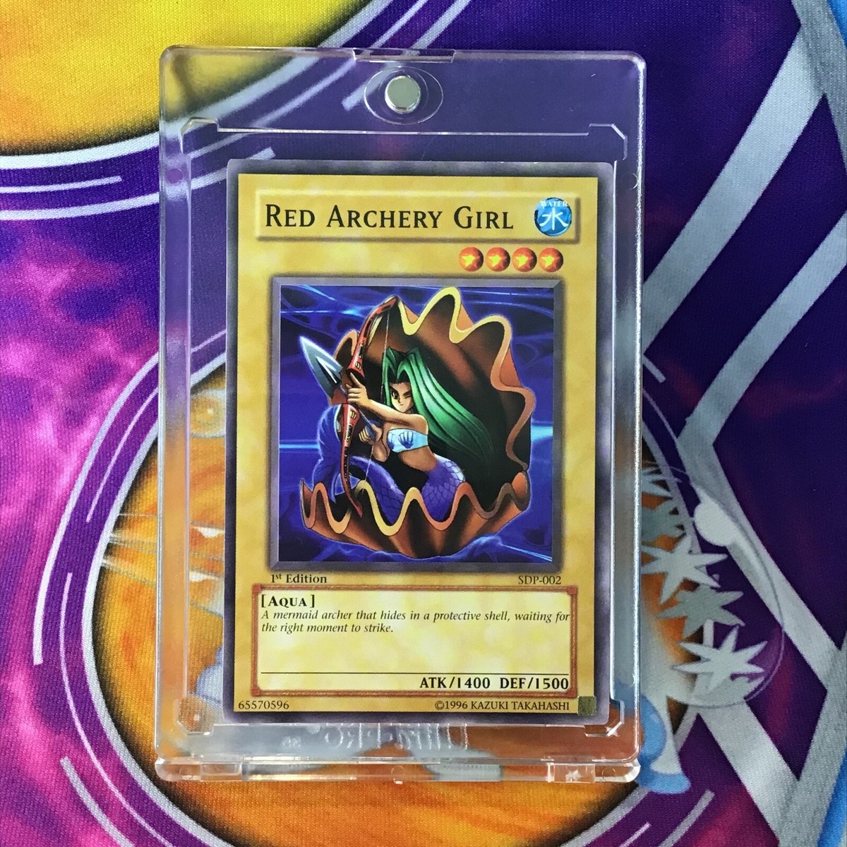 Red Archery Girl - 1st Edition - SDP022 (Starter Deck: Pegasus) YUGIOH  Official | eBay