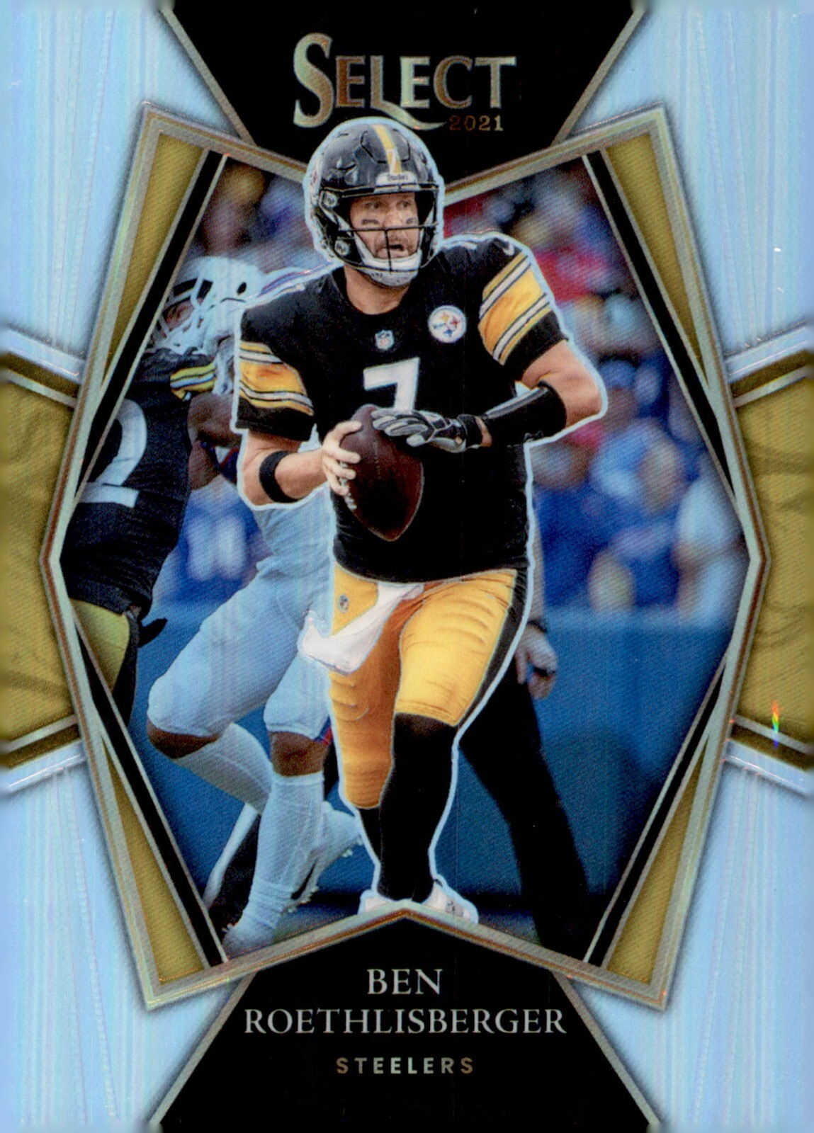 2021 Panini Select - Silver Prizm Ben Roethlisberger #129