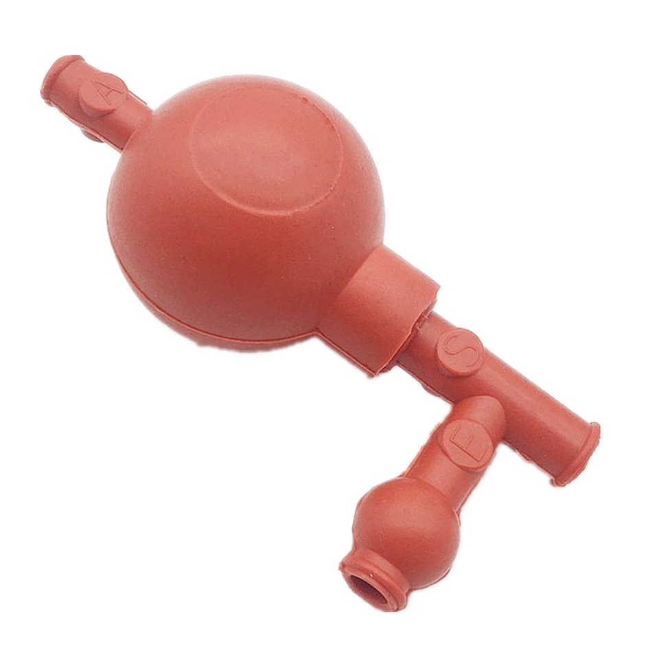 Laboratory Rubber Suction Ball with three directions,Chemistry Labware — 第 4/4 张图片