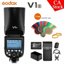 Godox V1-S 2.4G TTL HSS 1/8000s Camera Flash Speedlite F Sony A7III A7RIII A6300