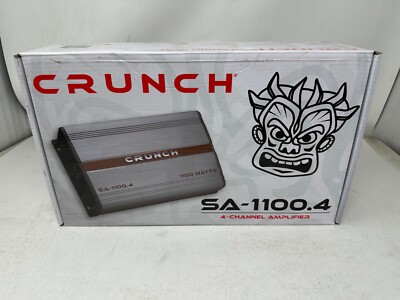 SA-1100.4 Smash Series 1,100-Watt 4-Channel Class AB Amp